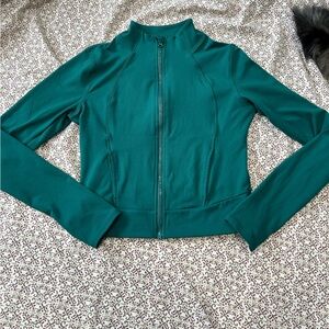 Activewear Green Zip Up Jacket